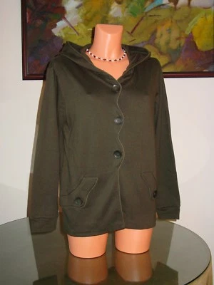 Sudadera con capucha Cosabella CARLSBAD NUEVA CON ETIQUETAS talla M musgo profundo Foto 1 de 2