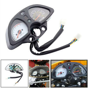  12V Motorcycle LCD Digital Odometer Speedometer Tachometer Gauge Universal Kit