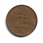 World Coins - South Africa 1 Penny 1953 Coin Km# 46