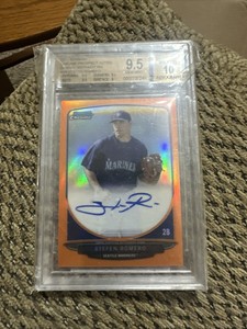 2013 Bowman Chrome Prospects Orange Refractor25/25 Stefen Romero #BCP-SR Auto