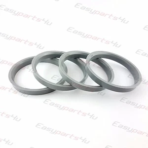 4x Zackenringe 74,1mm - 66,6mm Umbau Zackenringe für Alufelgen - Bild 1 von 3