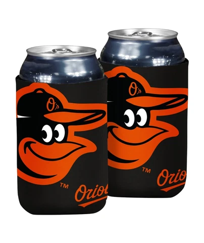 Baltimore Orioles Can or Bottle Coozie Set of 2, MLB Koozie Oversized Logo Cover
