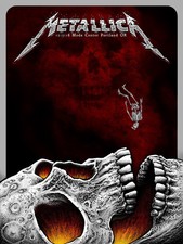 EMEK Metallica KING NOTHING Portland AP Edition Poster Print x75 Signed/Numbered