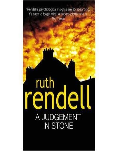 A Judgement In Stone By Ruth Rendell. 9780099580997 - Image 1 of 1