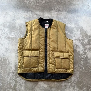 Chaleco Acolchado con Cremallera Vintage Años 70 Paredes Blizzard Pruf Marrón XL GARRA EE. UU. - Imagen 1 de 5