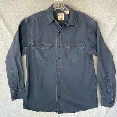 Red Head Brand Men’s blue Button up Medium - Image 1 of 4