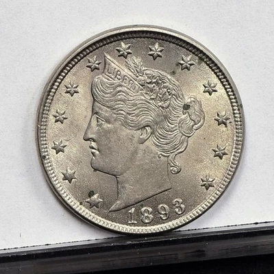 1893 Liberty Nickel - Ch BU (#60144-L) - Image 1 of 4