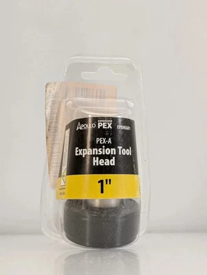 Herramienta de cabezal expansor Apollo 1 pulgada tubería PEX-A modelo de acero cromado EPXHEAD1 Foto 1 de 4
