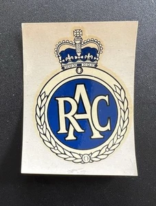 Vintage RACT Windscreen Transfer - Picture 1 of 3