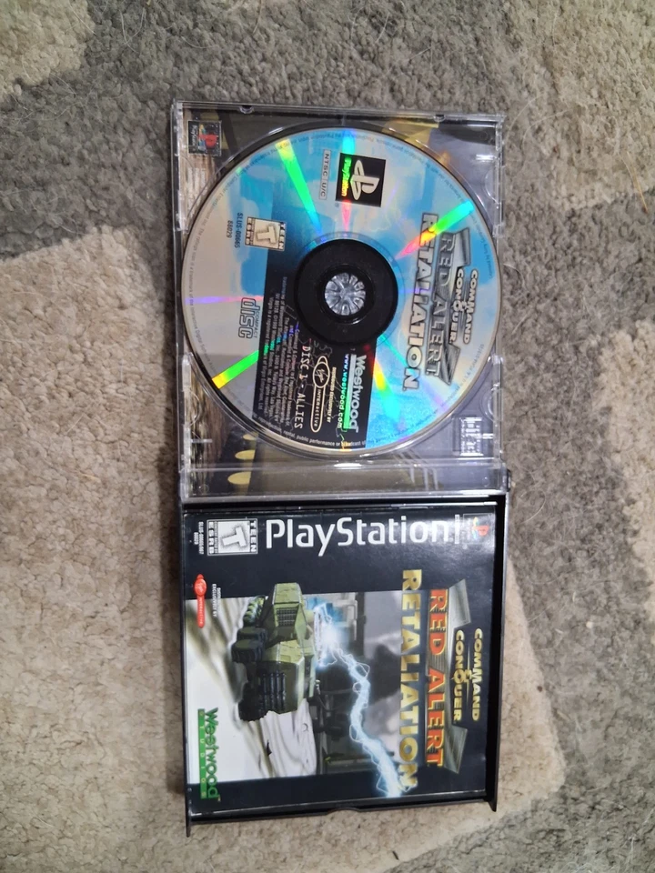 Command & Conquer: Red Alert Retaliation PlayStation 1 PS1.  Tested And Working - Image 1 of 3