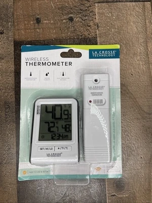 La Crosse Technology 308-1409WT-CBP Wireless Temperature and Humidity Station - Image 1 of 2