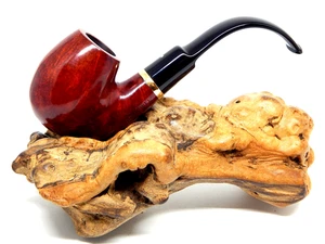 DUNHILL RARE 1976 BRUYERE HUNGARIAN 52HU STRAIGHT GRAIN ESTATE PIPE W/14KT GOLD - Picture 1 of 12