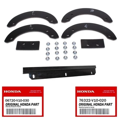 Kit rascador de paleta genuino Honda 06720-V10-030 y 76322-V10-020 para HS520 HS720 Foto 1 de 3