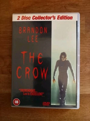 DVD - The Crow Brandon Lee 2-Discs Cult Goth Horror DVD R2 UK PAL - Image 1 of 2