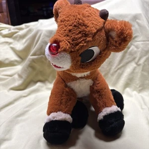Rudolph The Red Nosed Reindeer Plush Stuffed Animal Island of Misfit Toys 12" - Picture 1 of 7