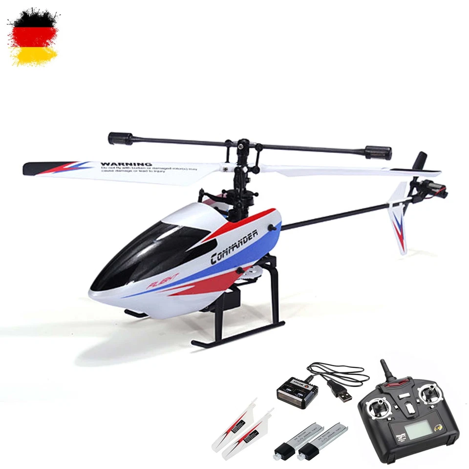 Gebraucht - 4.5 Kanal RC ferngesteuerter Single Hubschrauber Helikopter WL-Toys  - Bild 1 von 4