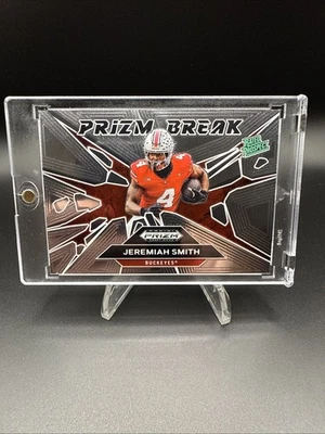 Prizm Draft Picks 2025 Jeremiah Smith Prizm Break 🔥 Ohio State Foto 1 de 2