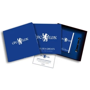 2026 Calendar Chelsea FC Musical Gift Box Calendar Diary & Pen Included - Picture 1 of 9