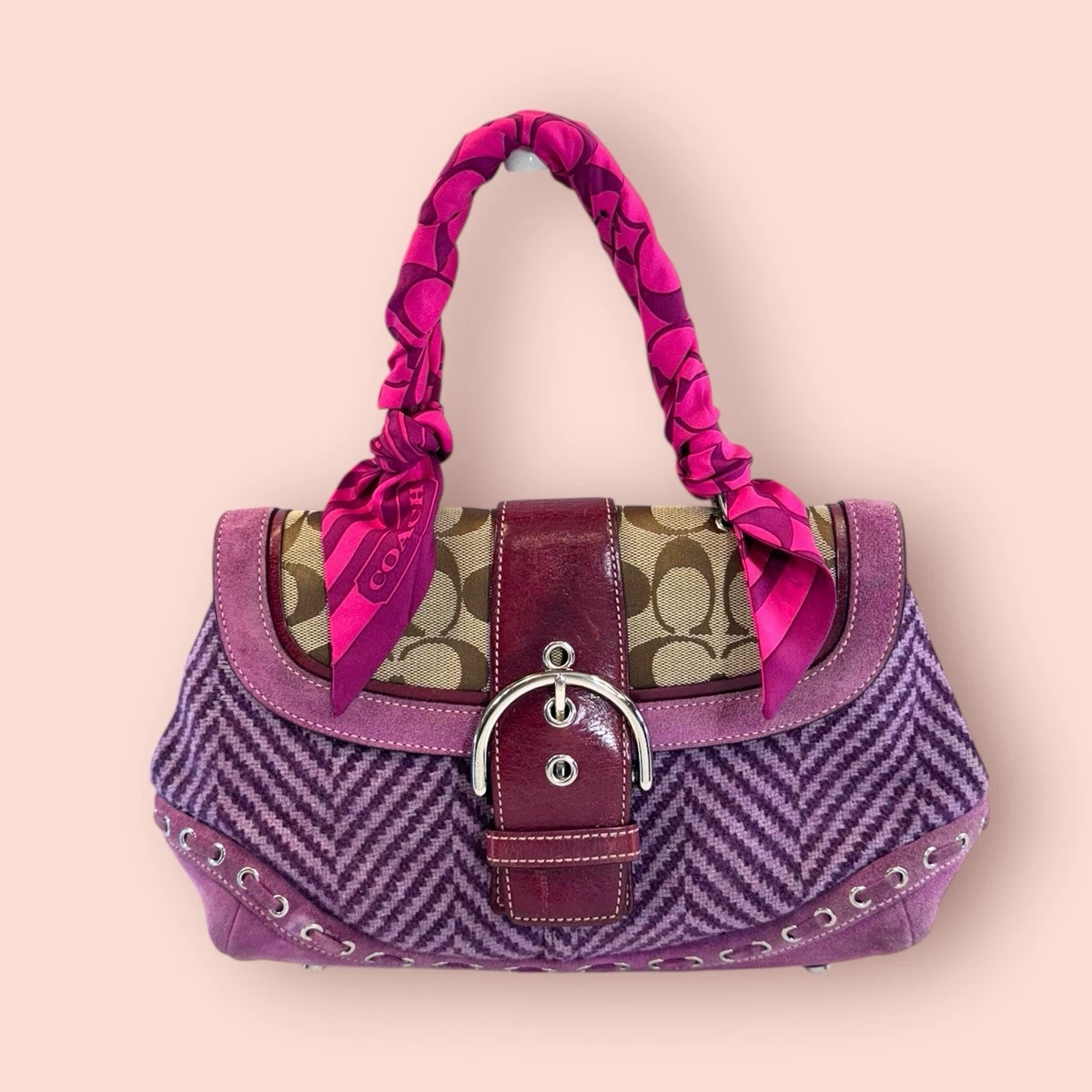 Coach Tweed Exterior Bags & Handbags for Women for sale - eBay