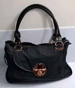 Mimco Rose Gold Turn lock Tote Bag W/ Double Shoulder Straps Handbag - Picture 1 of 13