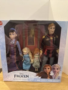 Mattel Disney Frozen Arendelle's Royal Family (4 Doll Set) Elsa Olaf - Picture 1 of 10