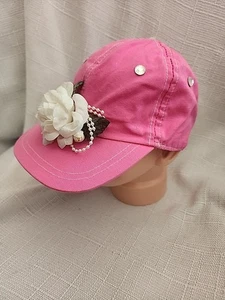 NWT Vtg Baby Gap Girls Denim Bucket Hat 6-12 Mo Custom - Picture 1 of 9