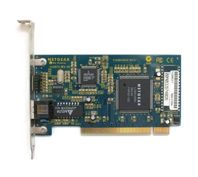 Netgear fa310tx 10/100 pci network interface card, rev-d2 - Image 1 of 3