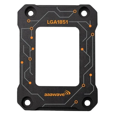 AAAwave LGA1851 CPU Contact Frame Anti-Bending Bracket for Intel 15th Gen Black