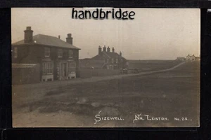 Sizewell, vista al pueblo - cerca de Netzon - postal fotográfica real - Imagen 1 de 1