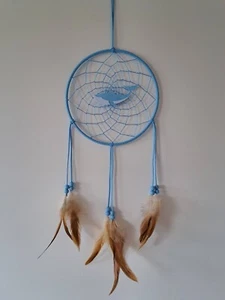 Blue Humpback Whale Dream Catcher - Picture 1 of 2