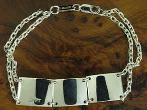 ESPRIT 925 Sterling Silber Armband / Echtsilber / 13,5g / 14,8 cm - Bild 1 von 3