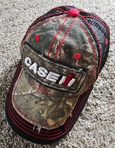 CASE IH lizenzierte Mütze im Used-Stil Camouflage verstellbar - Bild 1 von 6