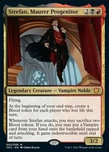 MTG - Strefan, Maurer Progenitor - Foil, Crimson Vow Commander - Picture 1 of 25