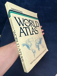1984 HAMMOND CITATION WORLD ATLAS New Final Census Edition Zip Codes COLOR MAPS! - Bild 1 von 11