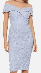 XCAPE off the shoulder evening dress -SIze 12 - Picture 1 of 3