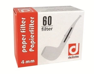Denicotea filtri in carta da 4mm - 60pz - Picture 1 of 2