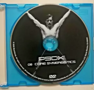 P90X Core Synergistics Fitness 8 of 12 Authentic Replacement DVD Jewel Case - Foto 1 di 3