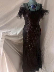 JJ'S House Größe 2 schwarz Hochzeit & besonderer Anlass Kleid formell - Bild 1 von 11
