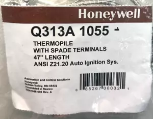 Honeywell Q313A1055 Thermopile Generator With Spade Terminals 47" Length - Picture 1 of 3