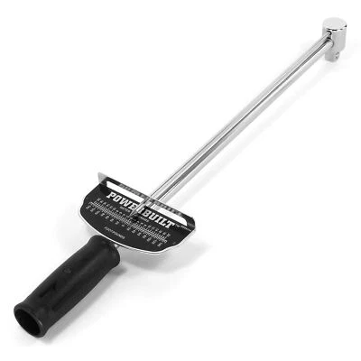 Powerbuilt 1/2-Inch Drive Needle Torque Wrench, 0 to 140 Ft. Lbs 1/2" Drive - Image 1 of 4