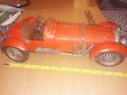 *Loft Find*Vintage Tinplate/Pressed Steel Large Scale Bugatti Type Model Car