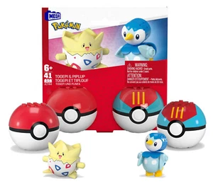 Mega Construx: Pokemon Togepi & Piplup #JCT44 41Pcs Mint in Box - Picture 1 of 1