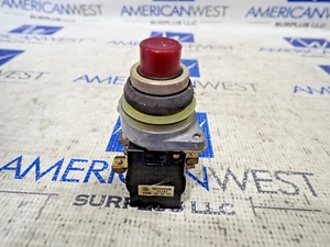 General Electric CR2940UW Illuminated Pushbutton Red - Picture 1 of 11