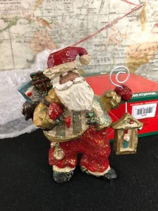 Kurt Adler Snowtown Weihnachtsmann Figur mit Laterne - Bild 1 von 8