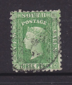 NSW 3d DIADEM  USED  WMK CROWN  NSW INVERTED - Picture 1 of 1