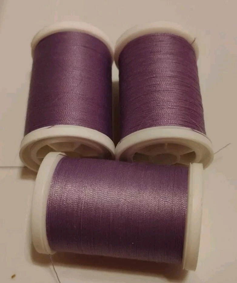 Coats Clark XP All Purpose Sewing Thread Lot 3 Spools 250 yd Ea VIOLET PURPLE - Image 1 of 1