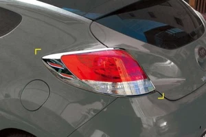 Chrome Rear Lamp Molding 2p for 10/2011 - 2018 Hyundai Veloster, Veloster+ - Picture 1 of 7