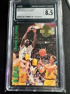 CGC 8.5 - 1993 Classic Four Sport Collection - #315 Shaquille O'Neal - Picture 1 of 2