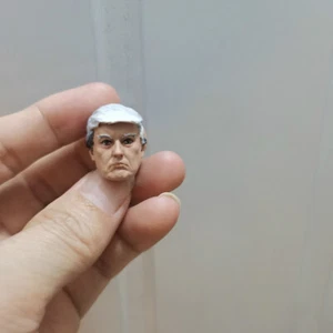 Painted 1/12 Scale Political Leader Mr. President Head Sculpt Fit 6"Mezco Figure - Picture 1 of 3