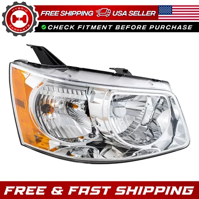 New Right Headlight With Bulb For 2006 2007 2008 2009 Pontiac Torrent - Image 1 of 4